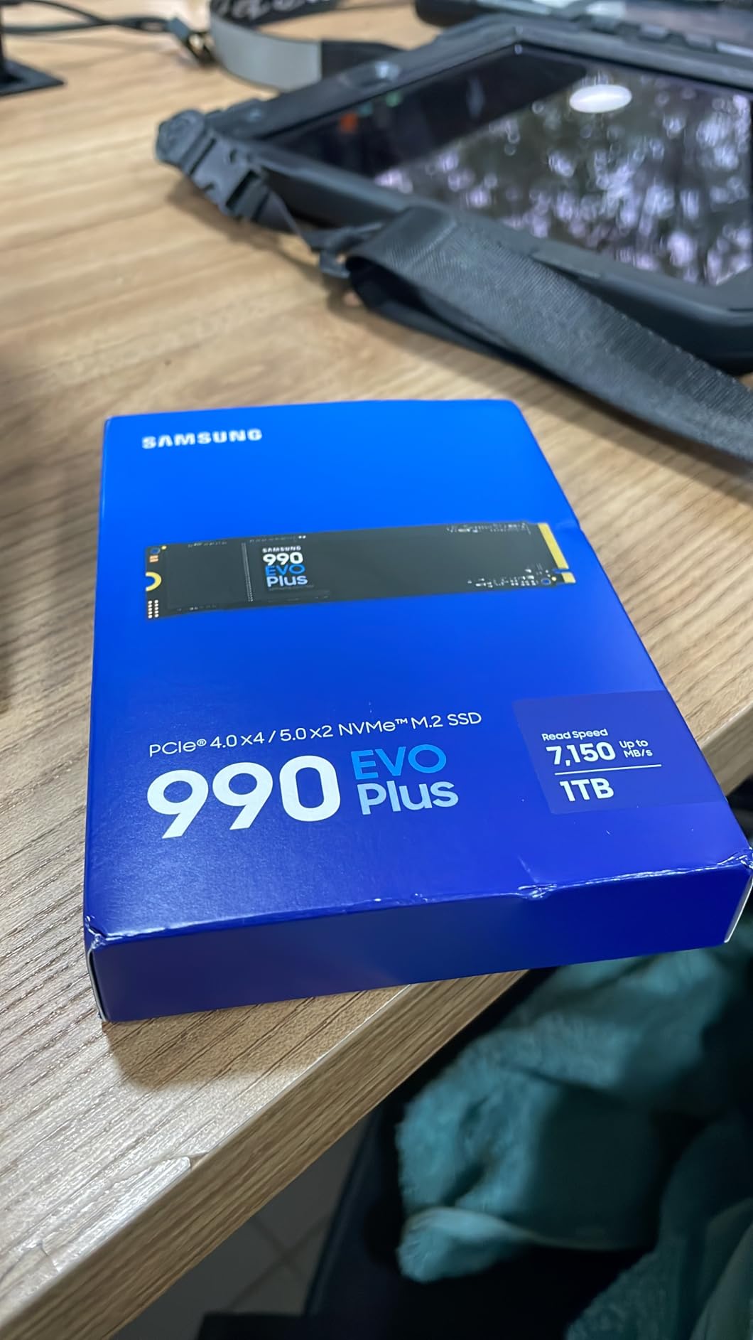 Samsung SSD 990 EVO Plus 1TB, PCIe Gen 4x4 | 5x2 M.2 2280, Up to 7,150 MB/s customer photo 1