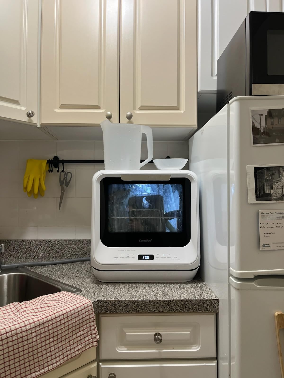 Midea Countertop Dishwasher with 1.32Gal Tank, Baby Care, 5+1 Programs customer photo 2