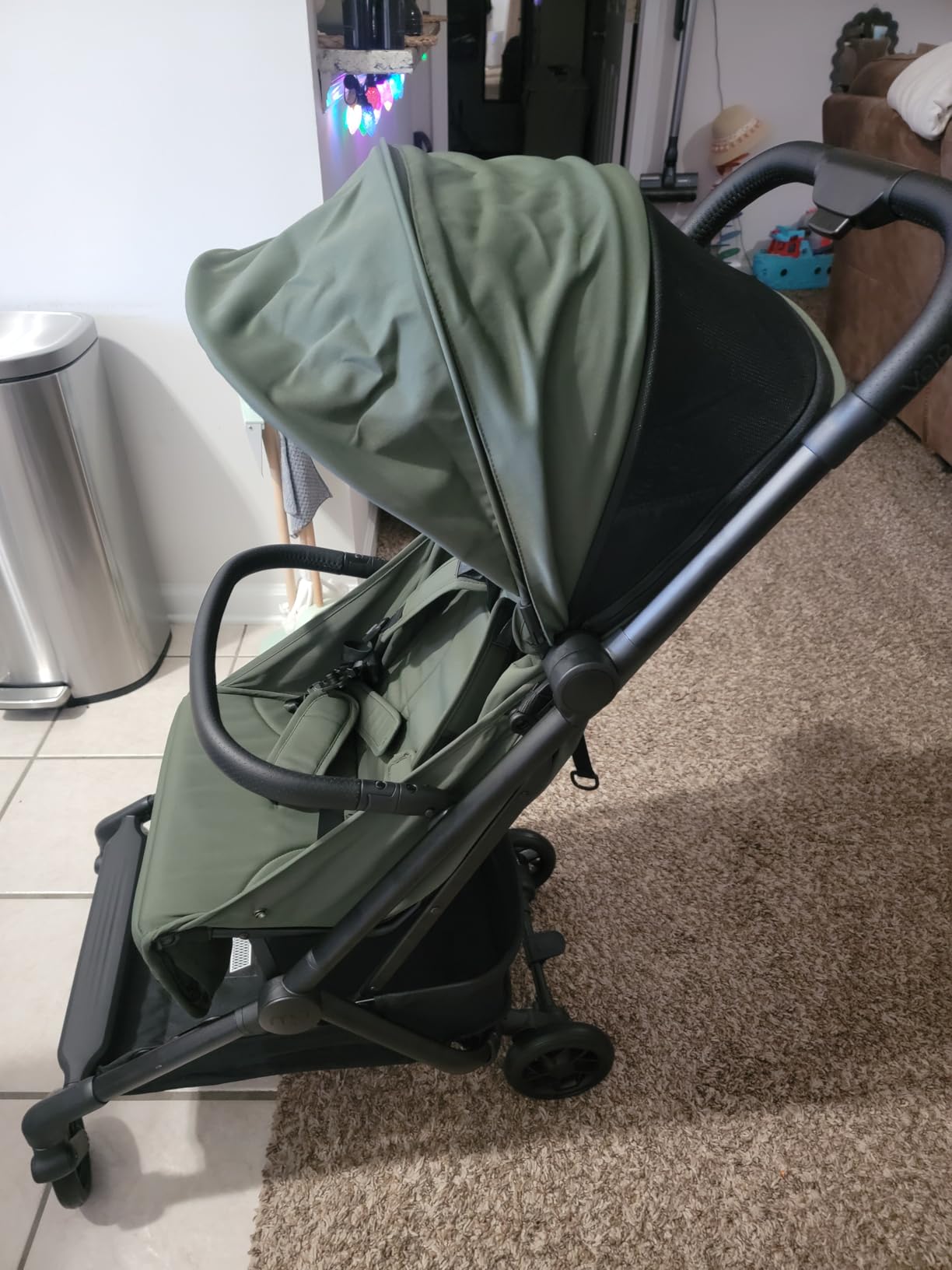 Mompush Velo Compact Travel Stroller One-Hand Fold, Carry-on Approved customer photo 1