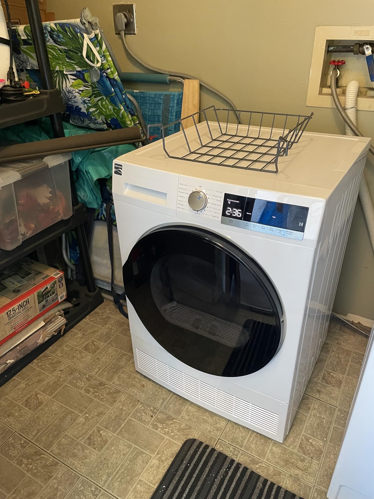 Kenmore 4.0 cu. ft. Ventless Condensing Electric Dryer - White customer photo 2