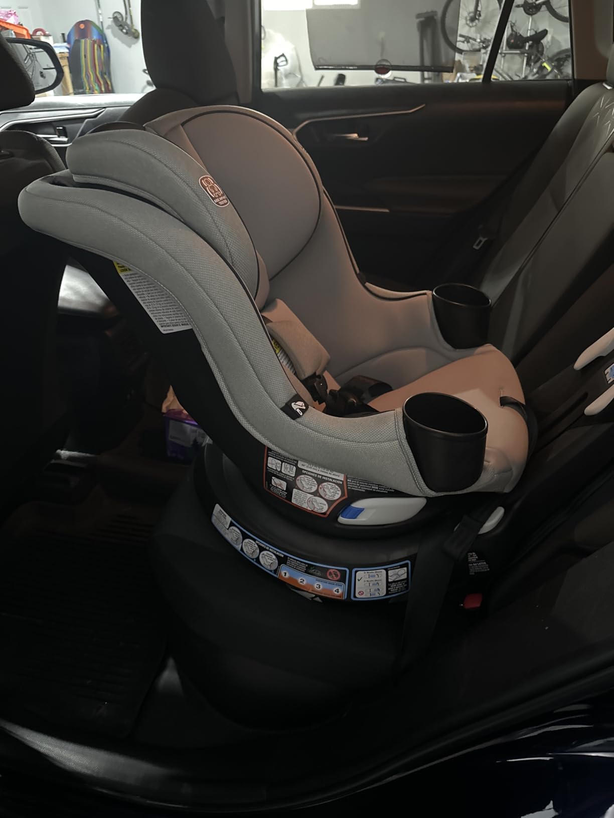 Graco EasyTurn 360 2-in-1 Rotating Convertible Car Seat, Solae customer photo 1