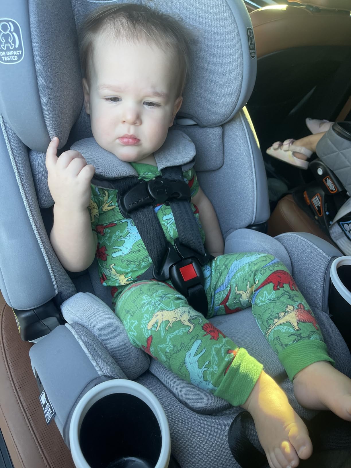 Graco 4Ever DLX Slim 4-in-1 Convertible Car Seat, Thompson customer photo 2