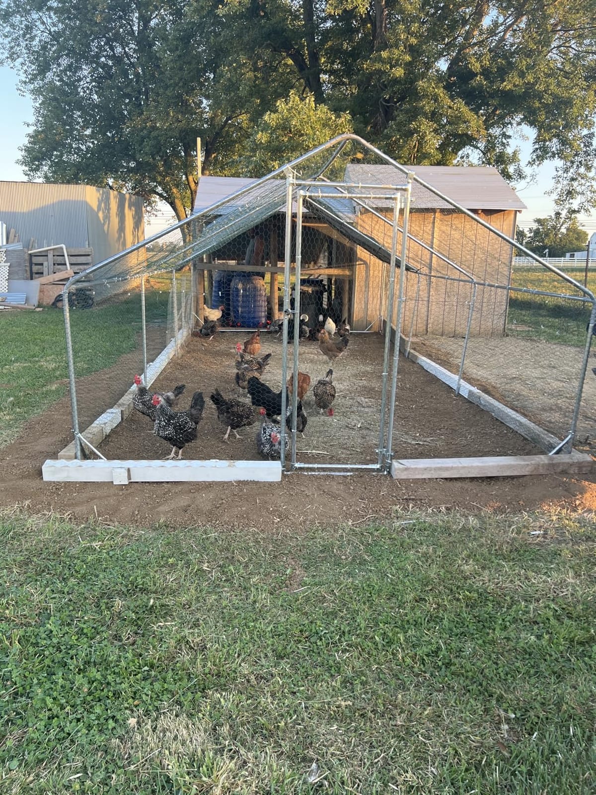 PawHut Large Chicken Coop w/Waterproof Anti-UV Cover 33' x 10' x 6.4' customer photo 1