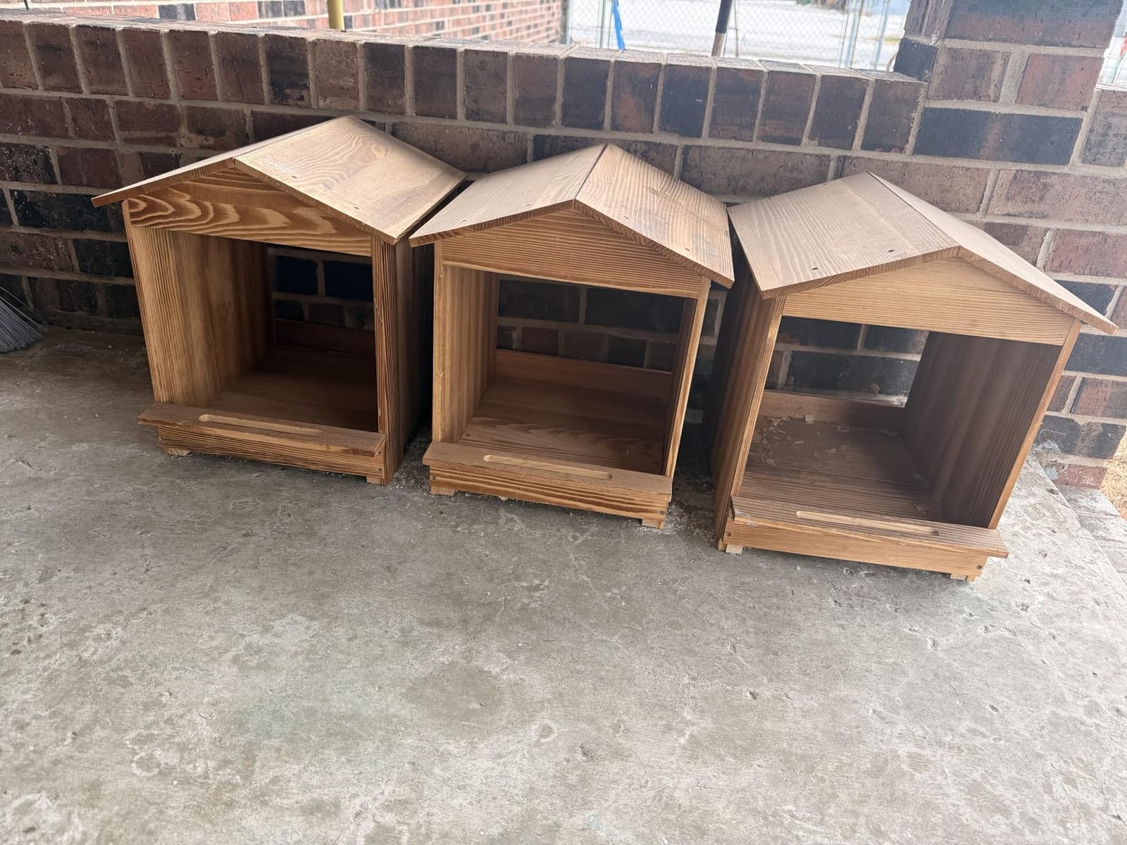 Chicken Nesting Box 3 Compartments - Wall Mount Wooden Egg Laying Nest Box for Chicken Coop, Easy to Assemble & Versatile Use for Hens, Ducks, Chickens customer photo 2