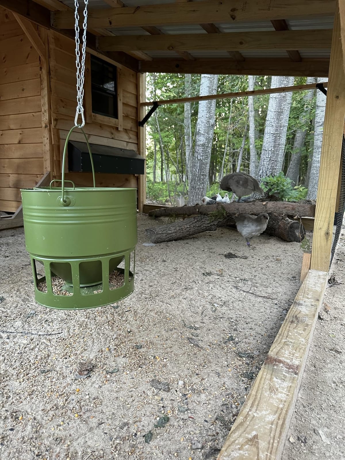 KOL Hanging Chicken Feeder 20lbs Capacity customer photo 1