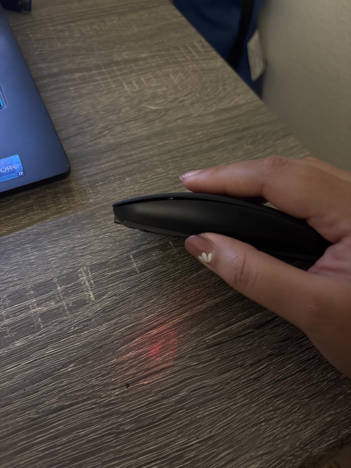 TECKNET Bluetooth Wireless Mouse for Laptop, Rechargeable Silent Computer Mouse (Bluetooth 5.2/3.0 & 2.4G), Ultra-Thin, 6-Level Adjustable 4800 DPI Bluetooth Mouse for Mac OS, iPad, Windows, Android customer photo 1