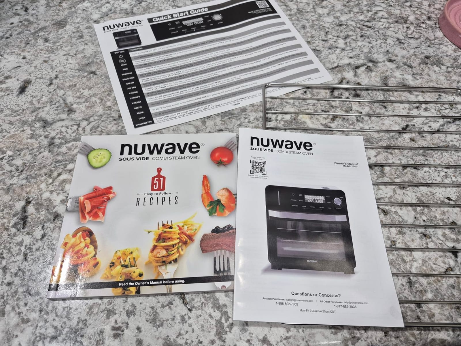 Nuwave PFAS-Free Steam Oven & Air Fryer, All-in-One Convection Cooker customer photo 1