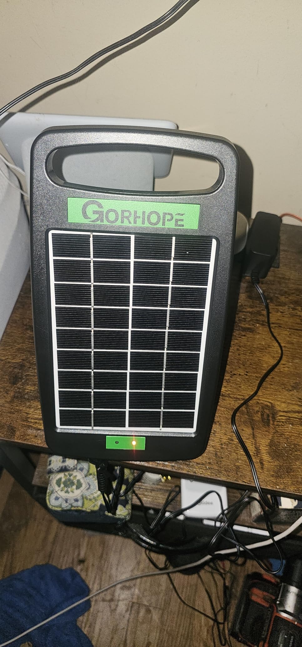 20 Miles Solar Electric Fence Charger,0.32J Powered 24-Hour Protection customer photo 1