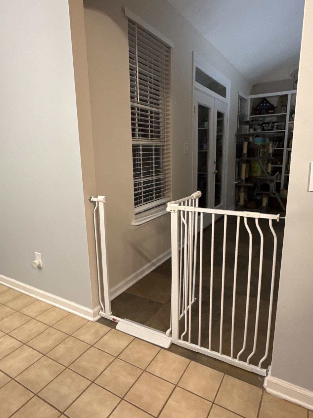 52.76-62.2 Inch Extra Wide Baby Gate Pressure Mounted for Doorways customer photo 1