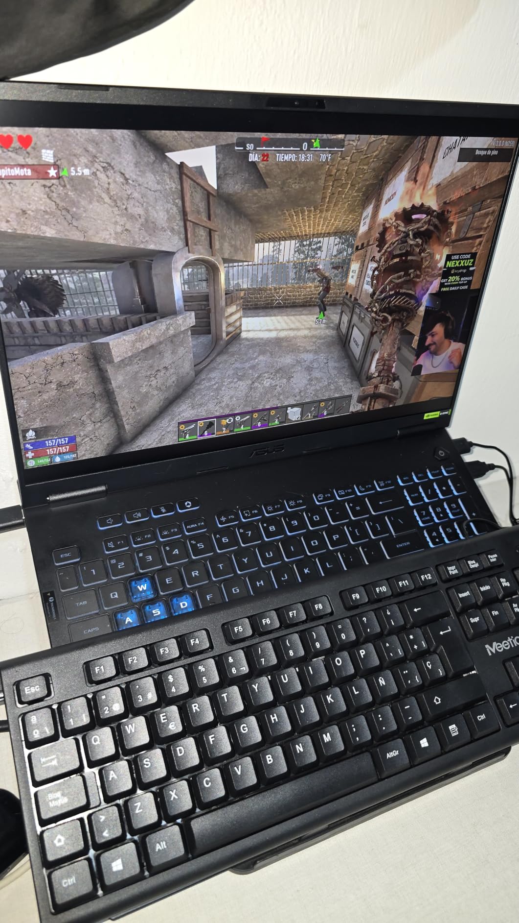ASUS TUF Gaming F16 (2025) Gaming Laptop, 16” FHD+ 165Hz 16:10 Display, Intel® Core™ i5 Processor 13450HX, NVIDIA® GeForce RTX™ 5050, 16GB DDR5, 512GB PCIe Gen4 SSD, Wi-Fi 6E, Win 11 Home customer photo 2