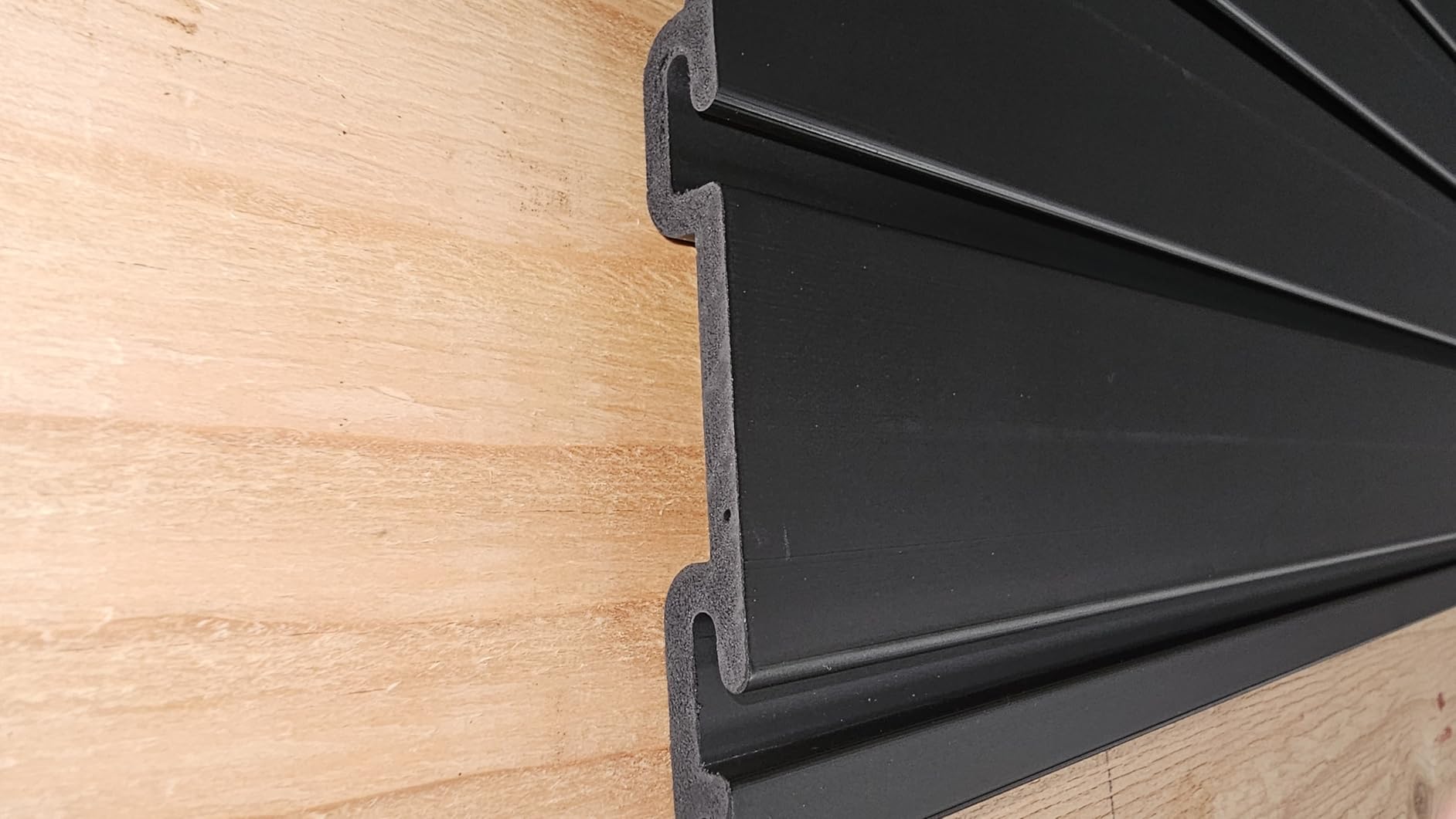 Brakki Slat Wall Paneling 4x8 Ft, Slatwall Garage Organizer Storage System customer photo 1