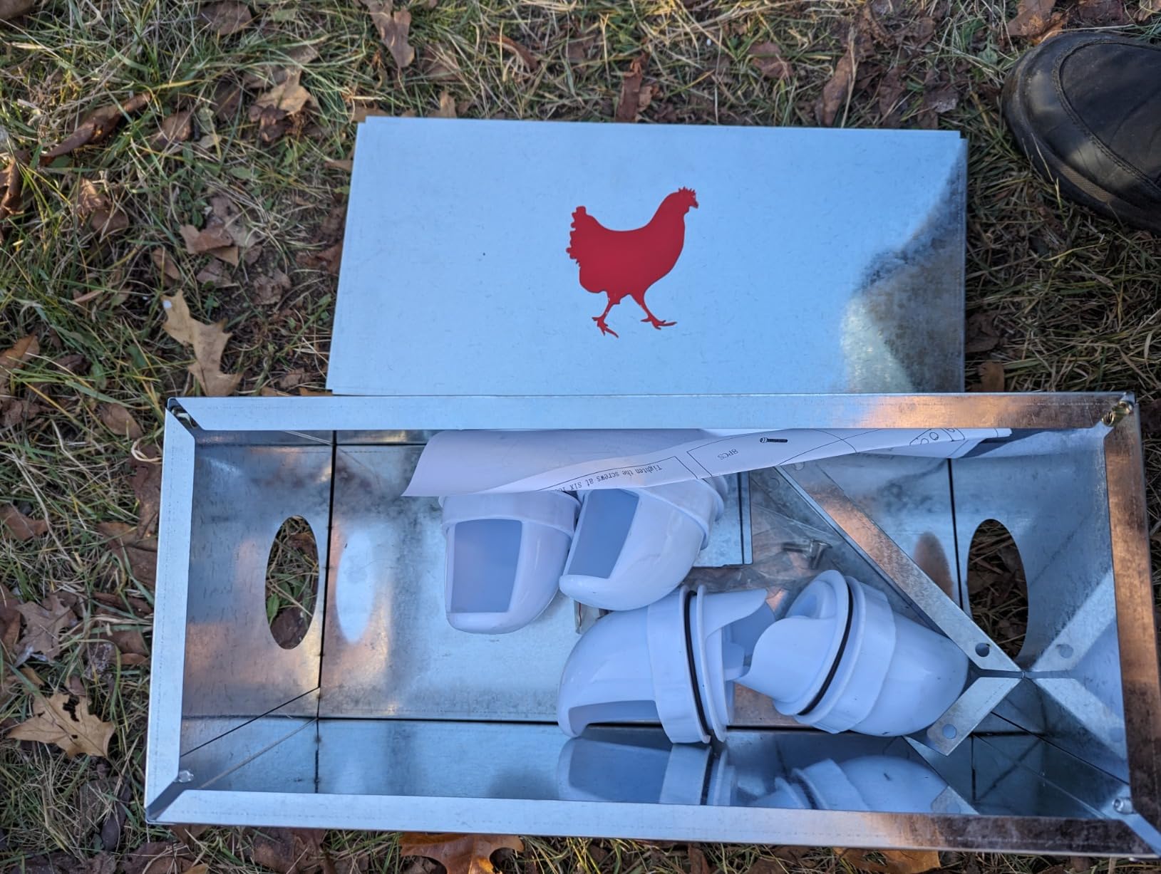 100lb Capacity Automatic Chicken Feeder customer photo 1