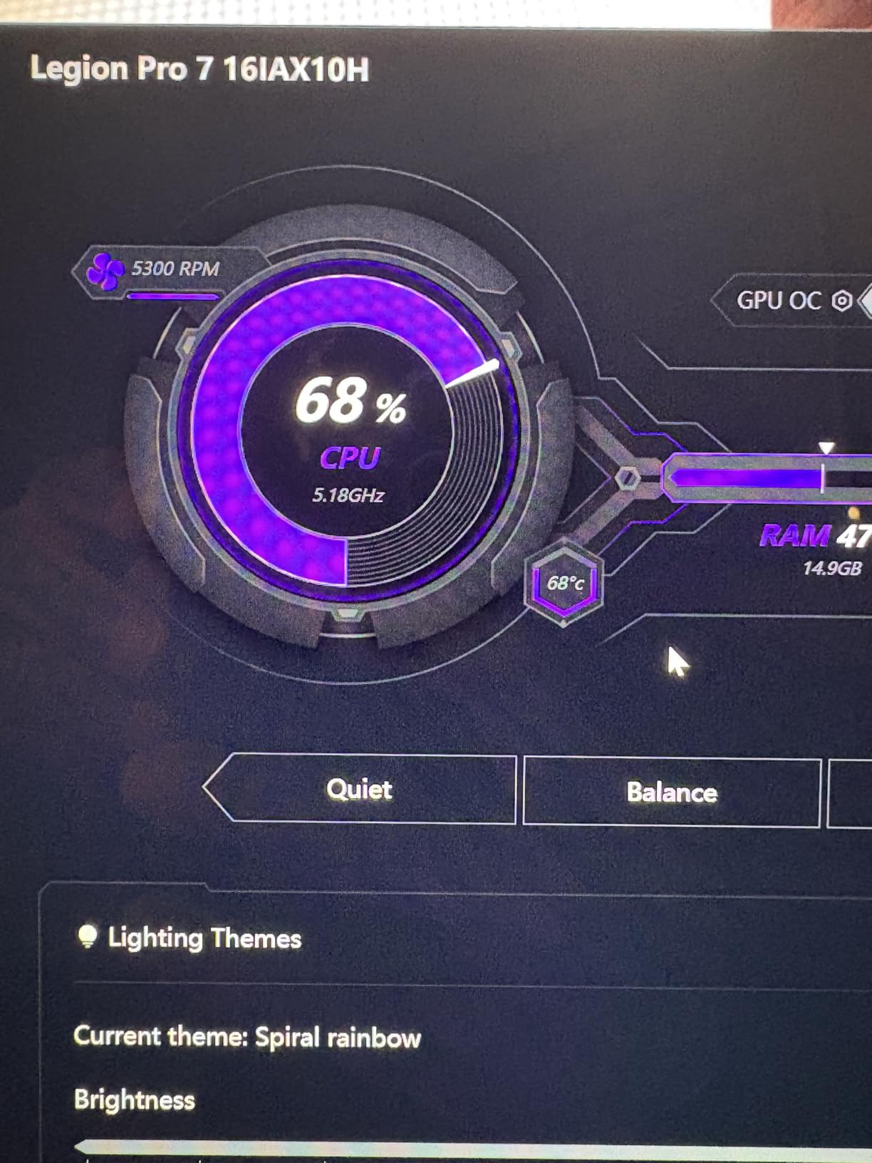 Lenovo Legion Pro 7i Gen 10 w/Ultra 9, NVIDIA GeForce RTX 5080, 16” OLED customer photo 2