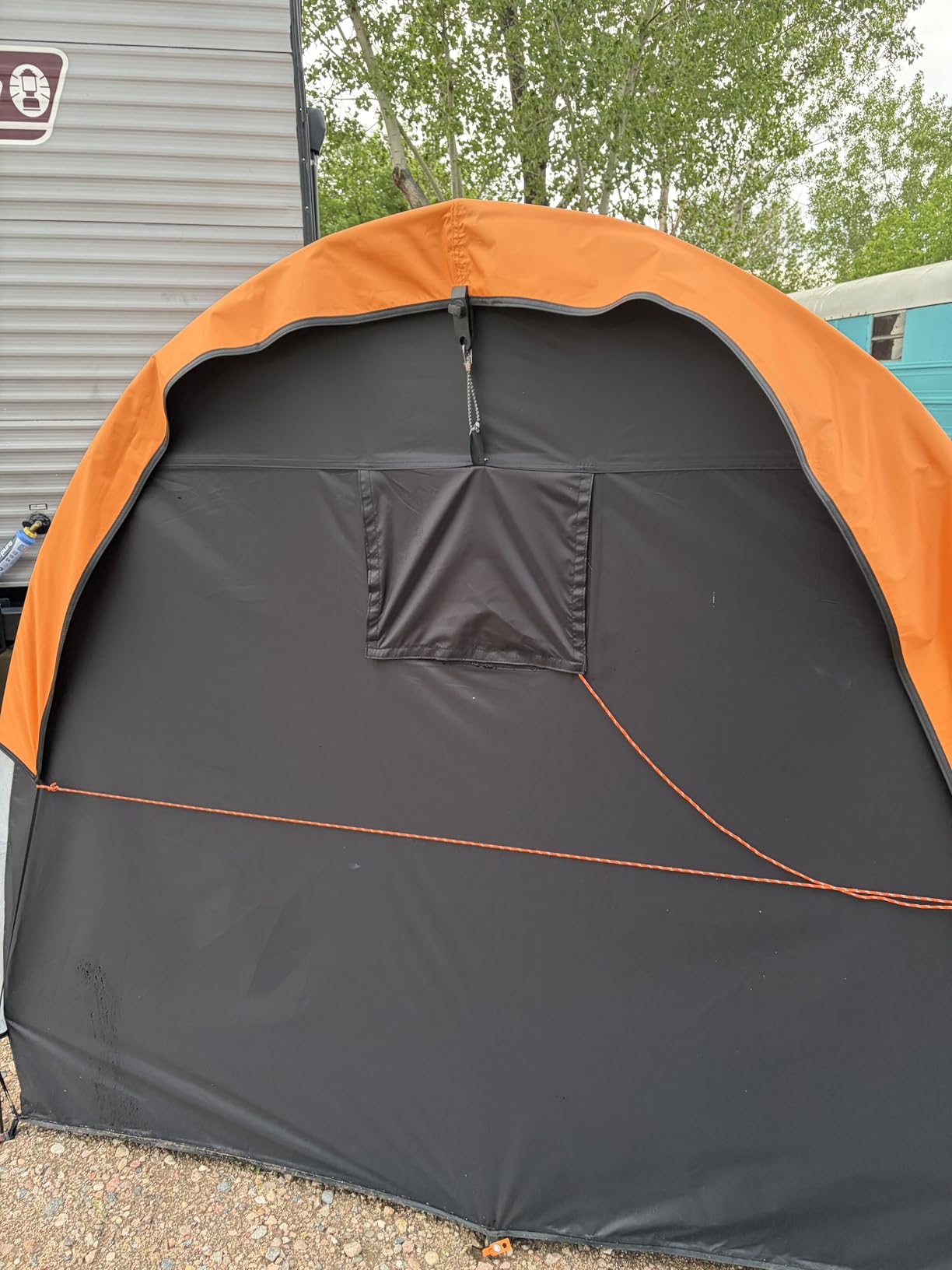 Upgraded Bike Tent with Rain Cover, Outdoor Storage Shed for 2-3 Bikes customer photo 2