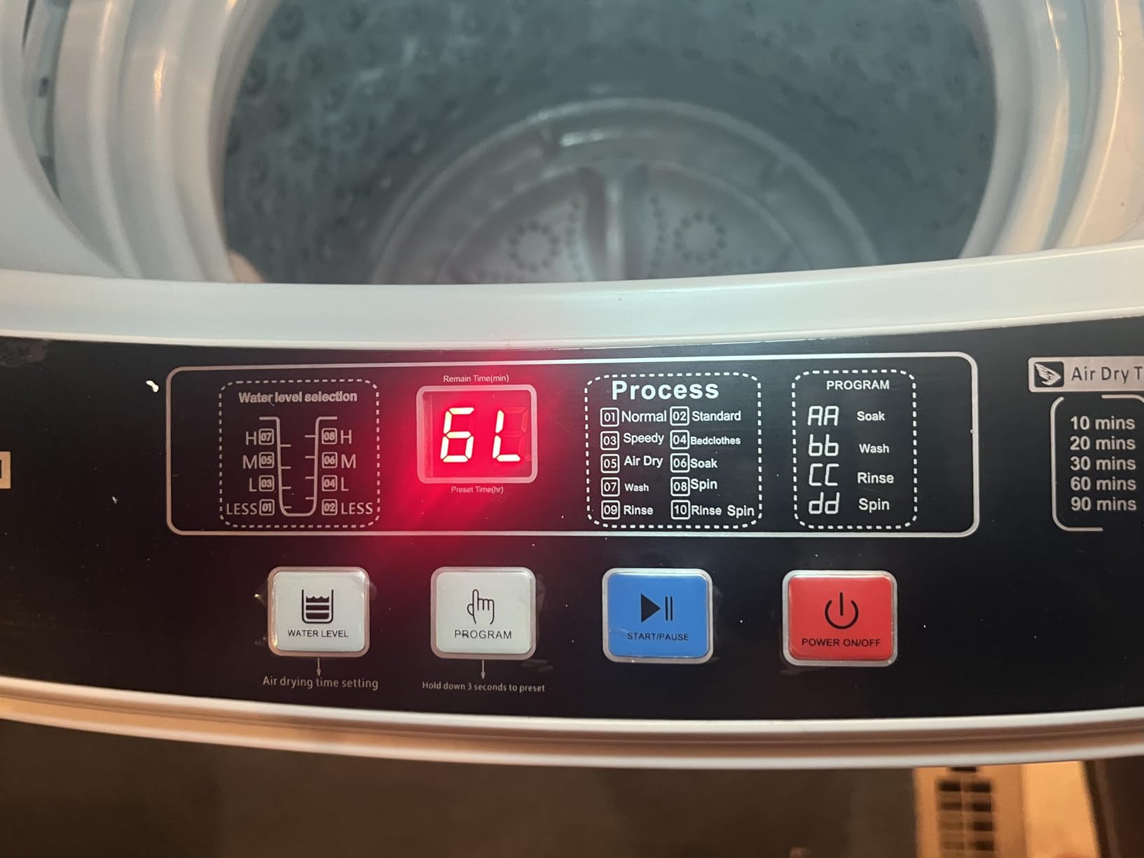 Winado 15.6LBS Full Automatic Portable Washing Machine with Drain Pump customer photo 1