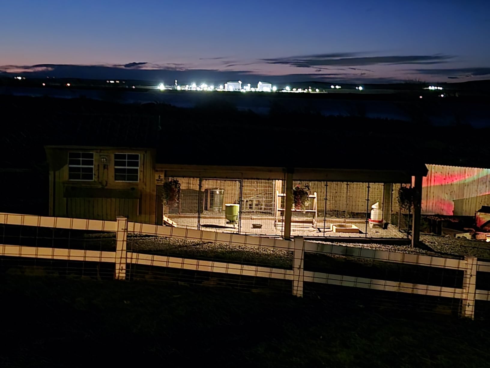 Solar Chicken Coop Light, 4500mAh Rechargeable, Remote, IP66, 1-Pack customer photo 2