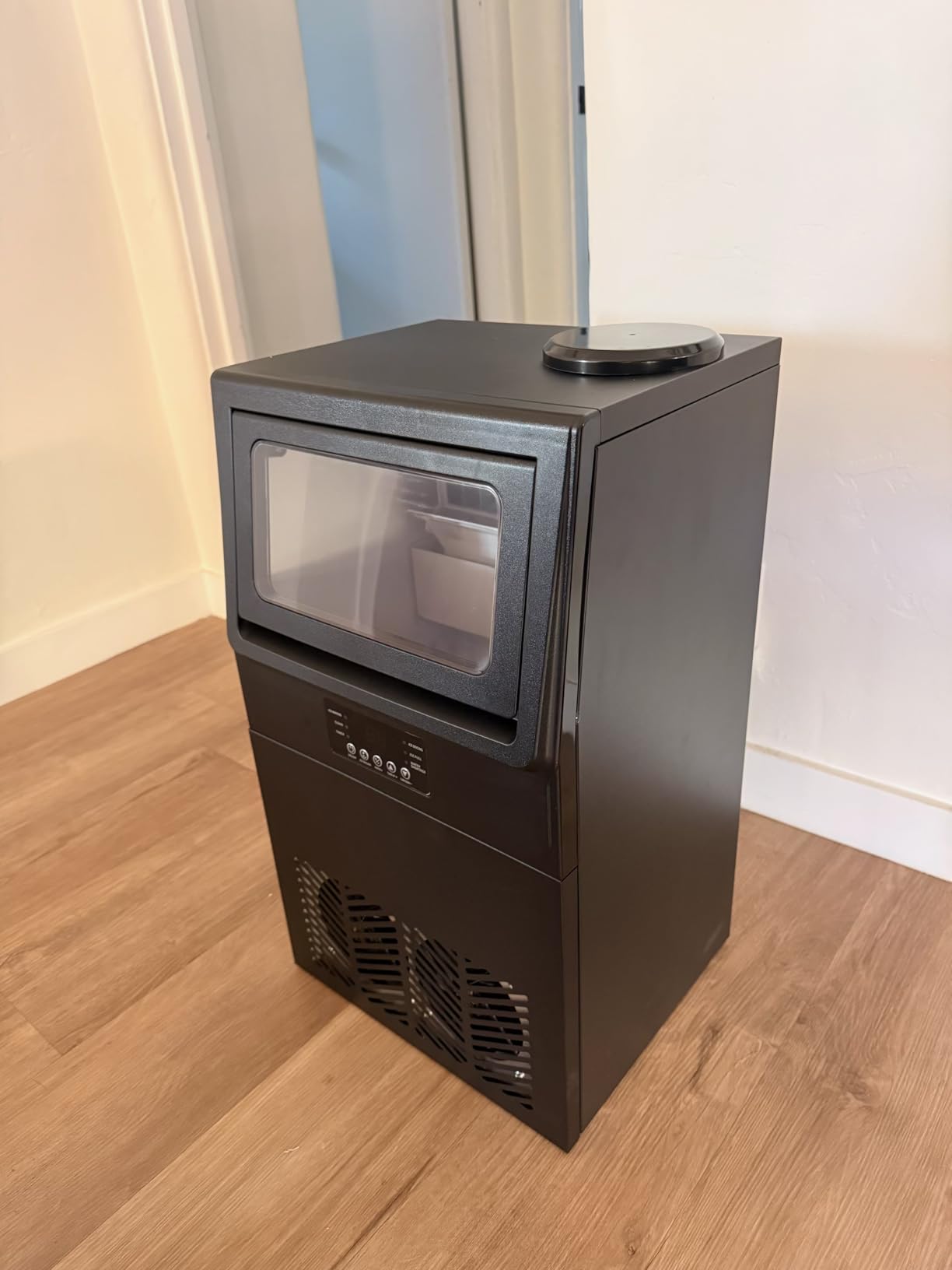 260 lbs High-Output Commercial Ice Maker Undercounter Self-Clean Built-in customer photo 2