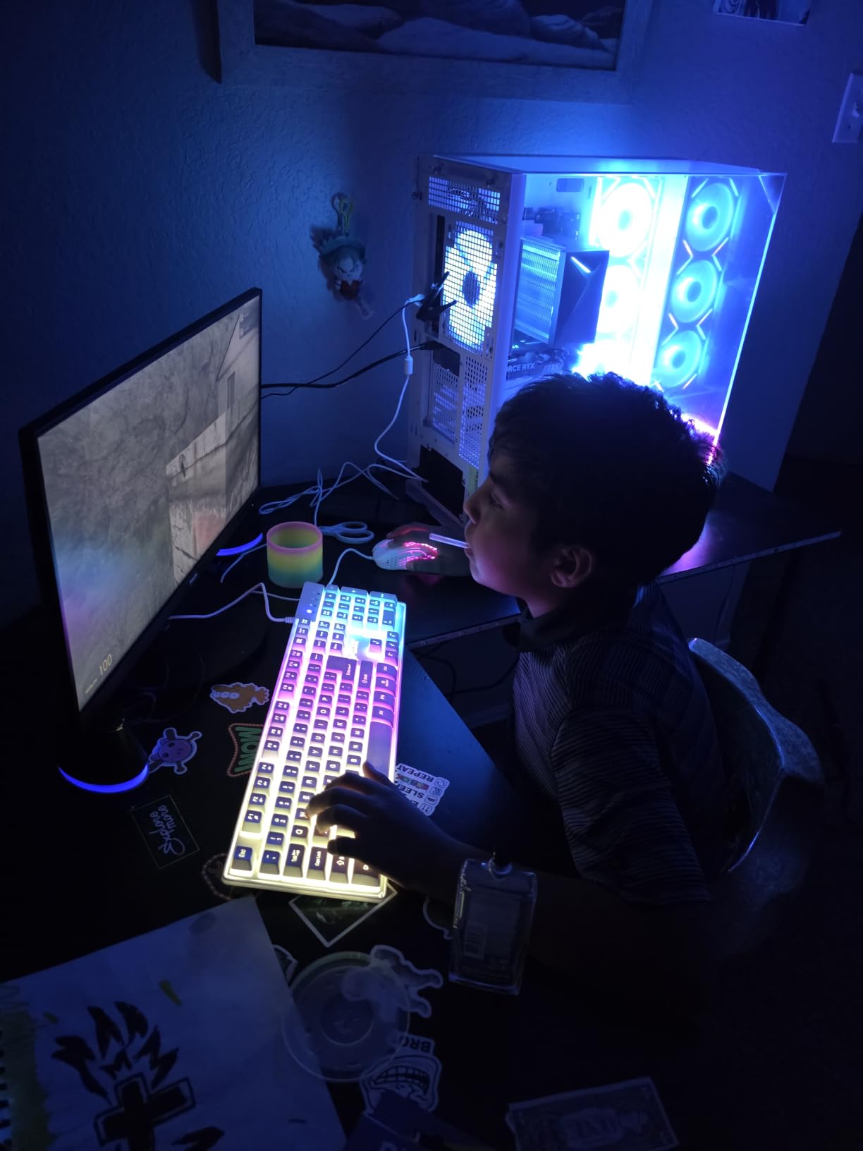 Skytech Gaming PC Desktop, Intel i5 14400F, RTX 5060, 16GB RAM, 1TB SSD customer photo 2