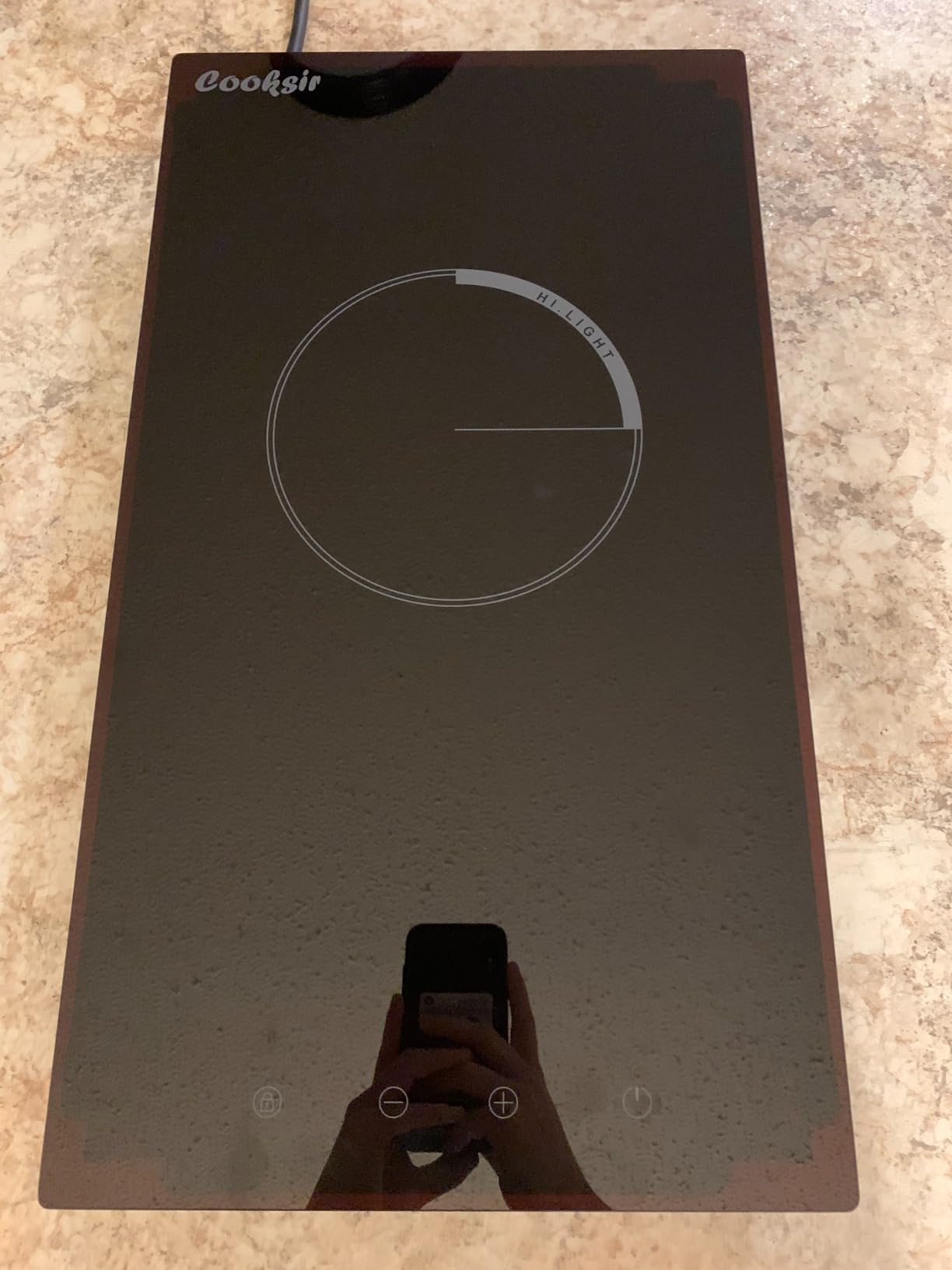 36 Inch Electric Cooktop with Downdraft, Recirculating Air Vent customer photo 1