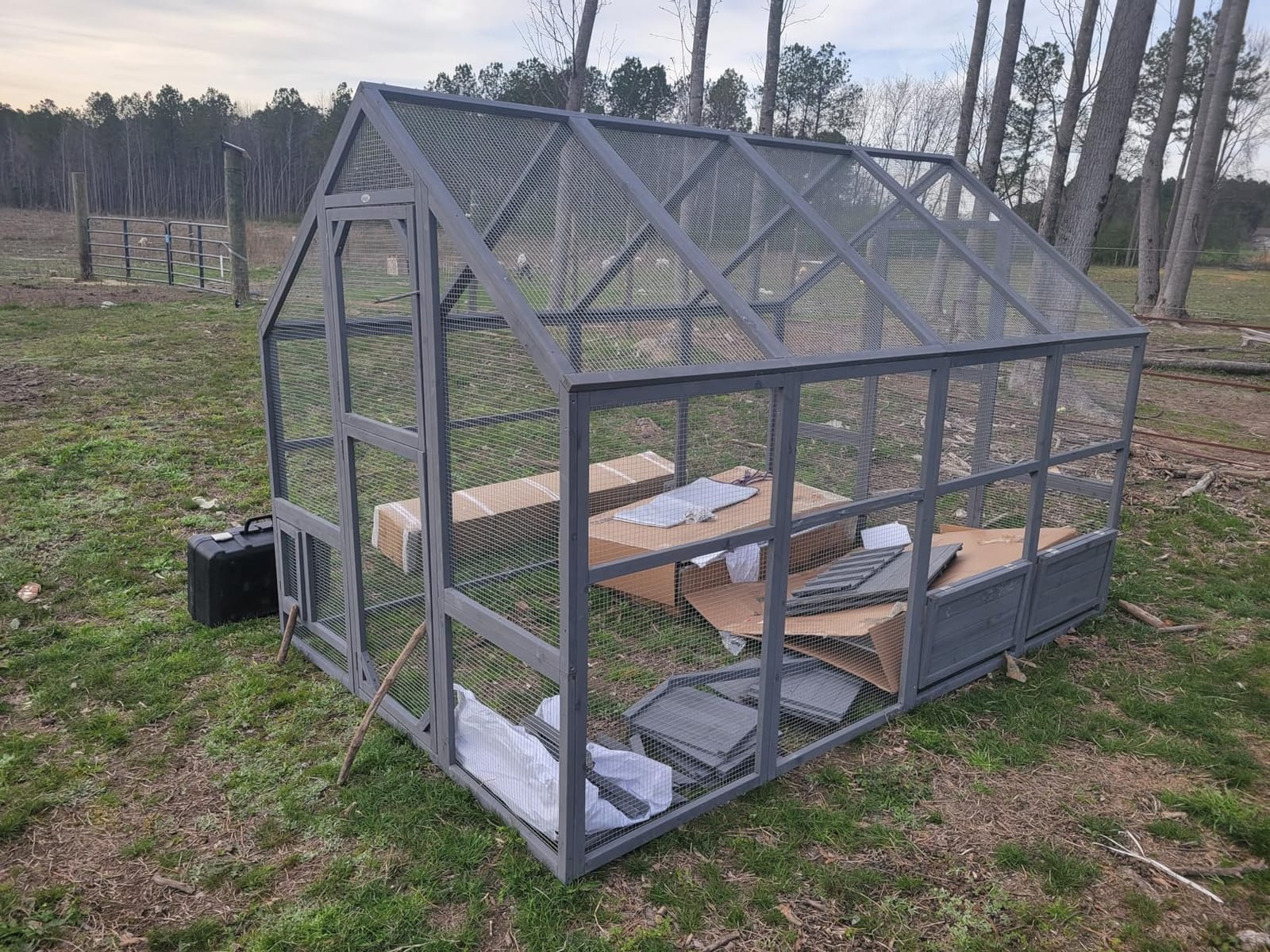 PawHut Large Wooden Chicken Coop for 8-10 Hens 83