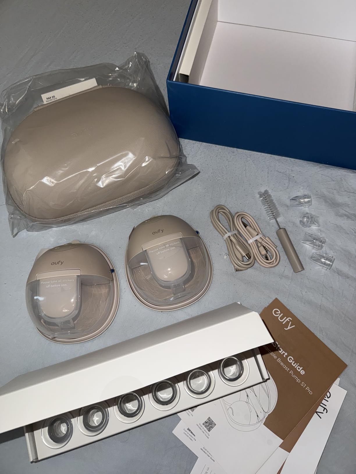eufy Heated Massage Wearable Breast Pump S2 Pro, Charging Case customer photo 1