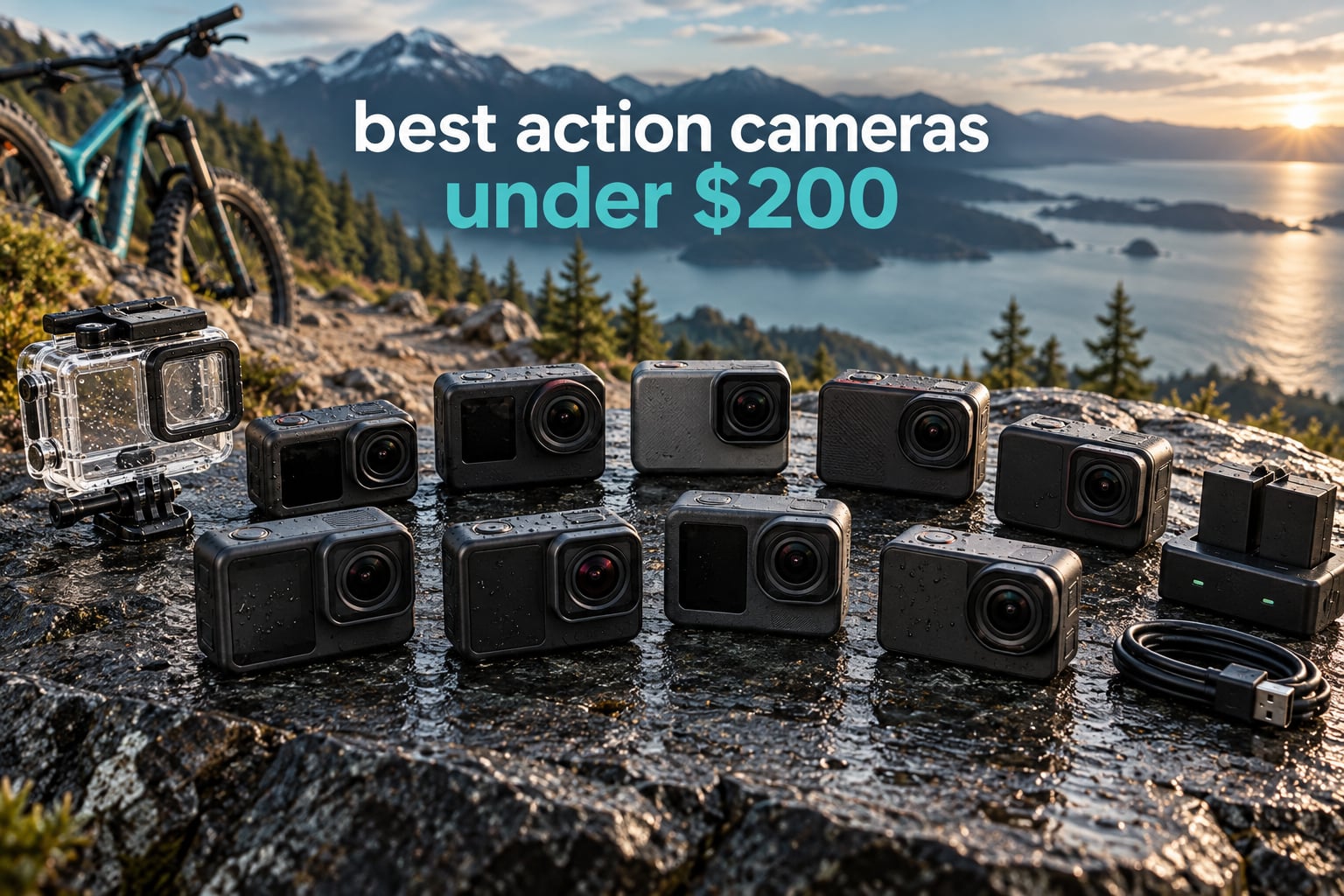 best action cameras under $200