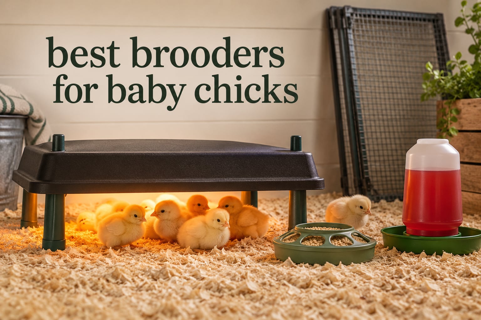 best brooders for baby chicks