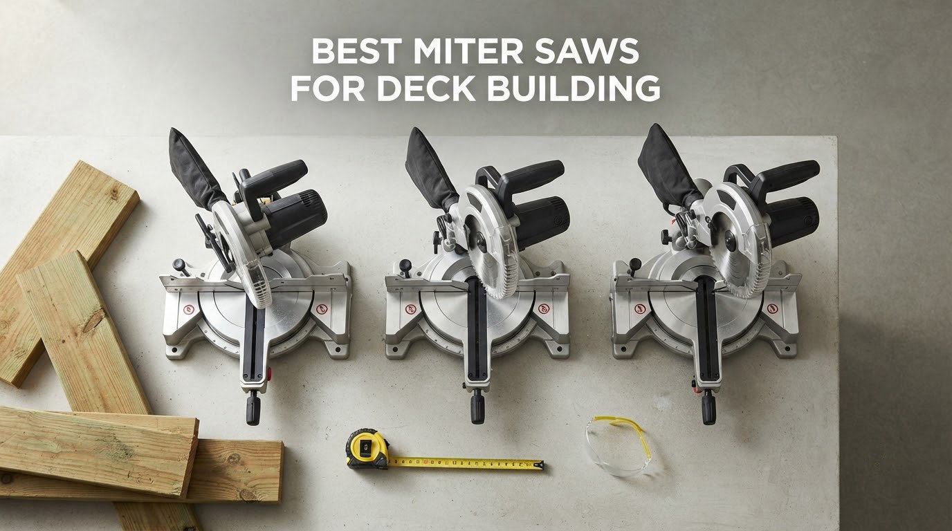best miter saws for deck building