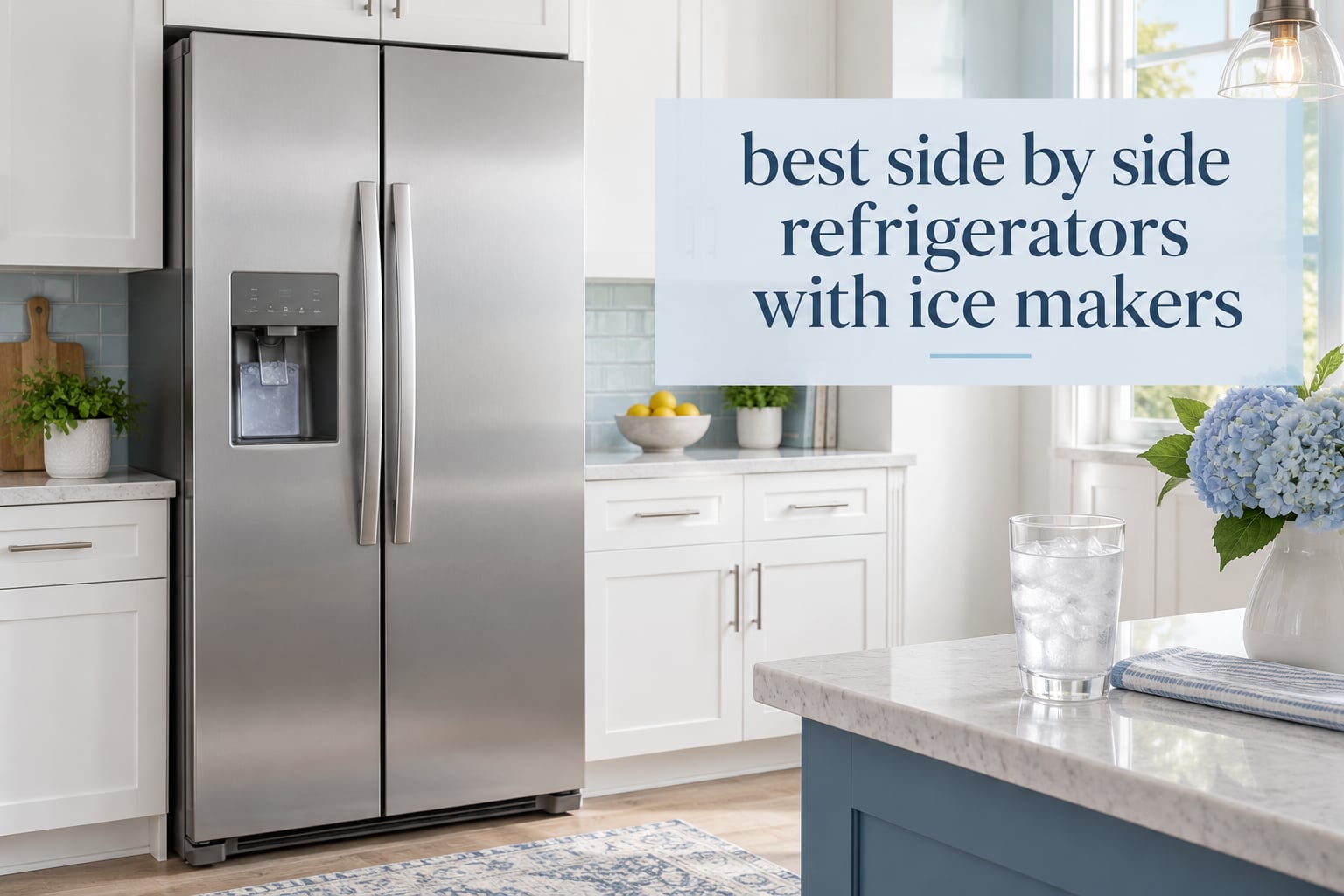 best side by side refrigerators with ice makers