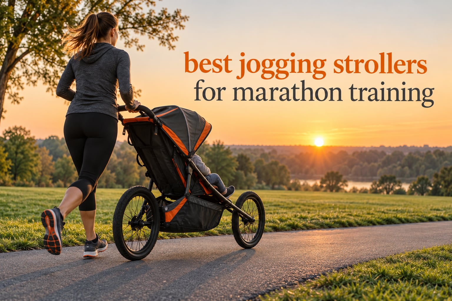 best jogging strollers for marathon training