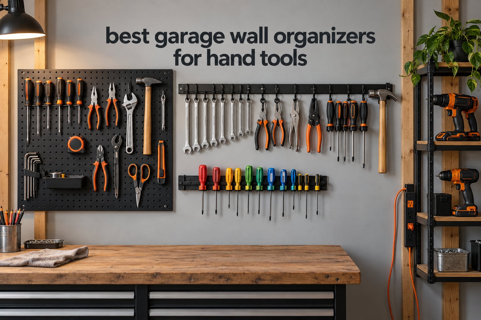 best garage wall organizers for hand tools