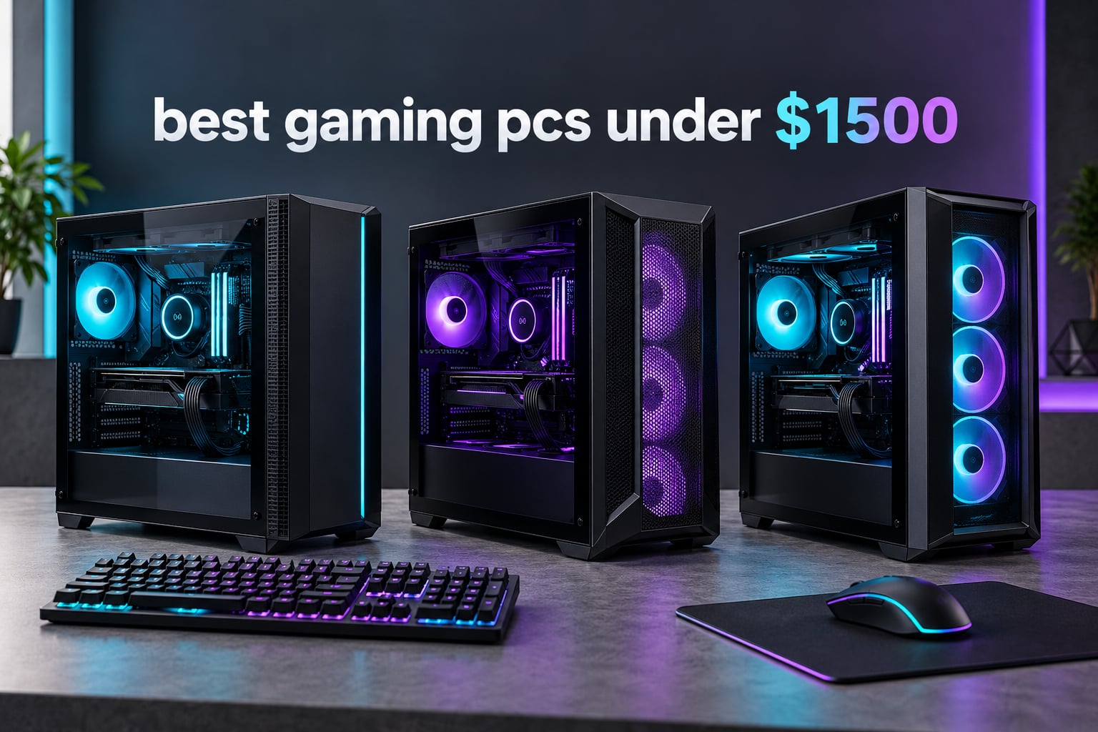 best gaming pcs under $1500
