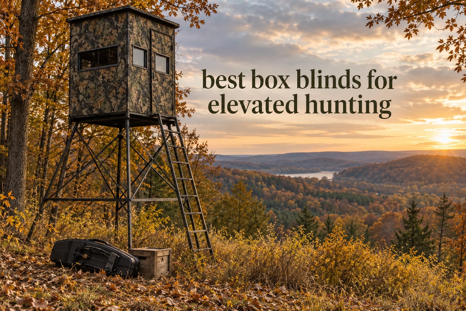 best box blinds for elevated hunting