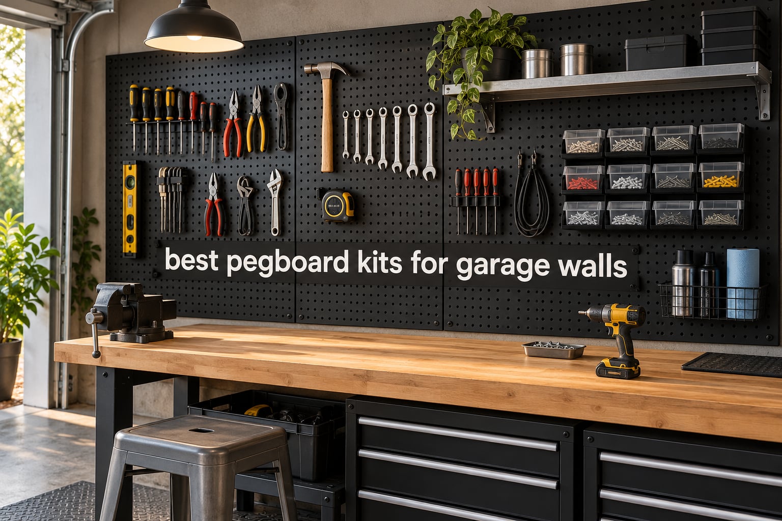 best pegboard kits for garage walls
