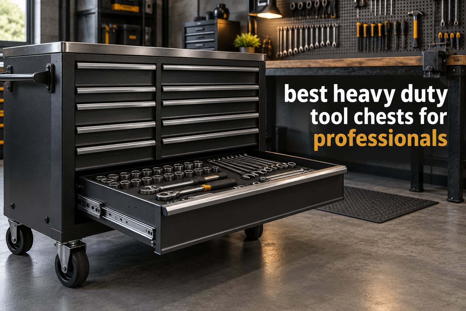 best heavy duty tool chests for professionals