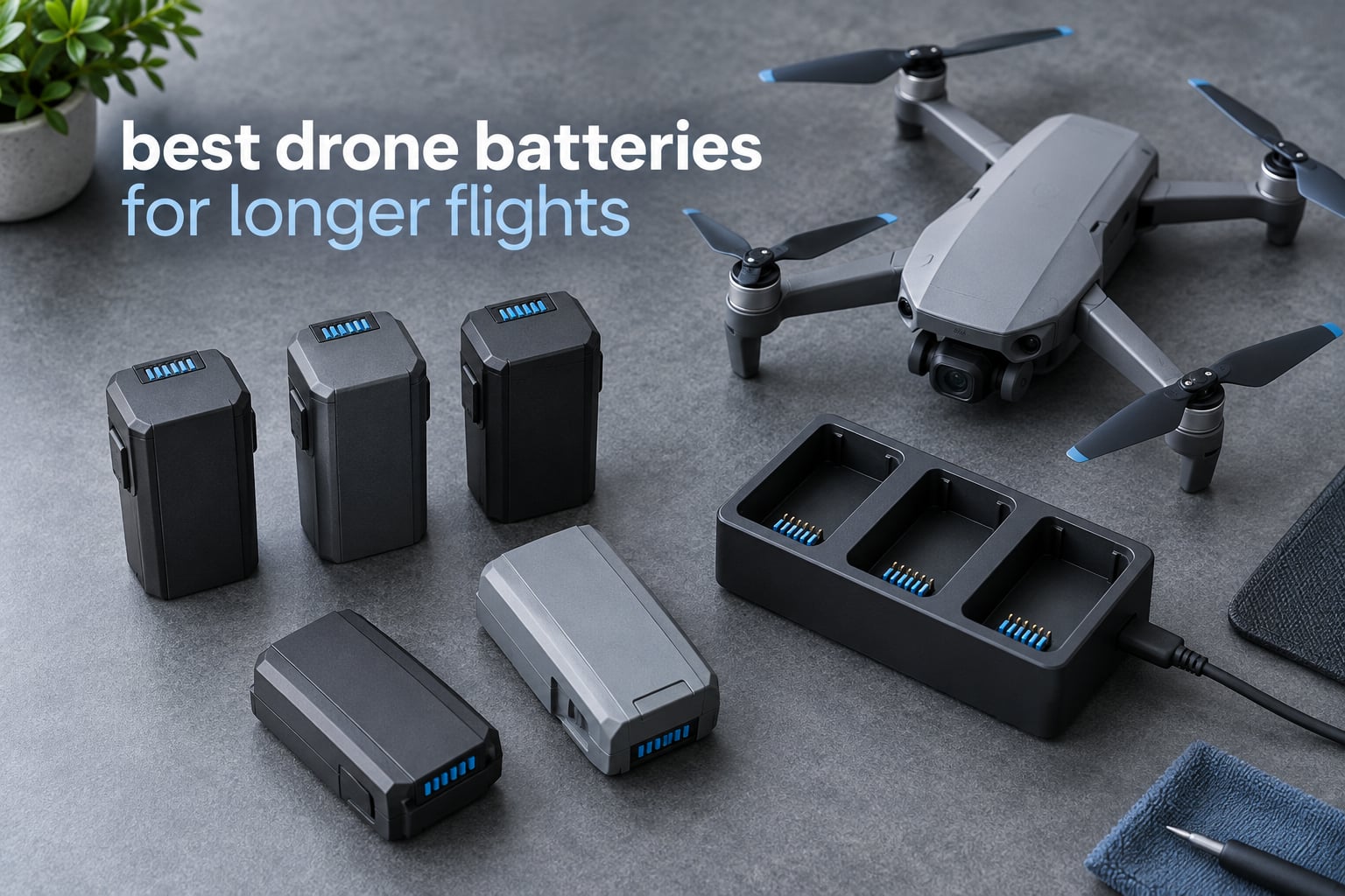 best drone batteries for longer flights