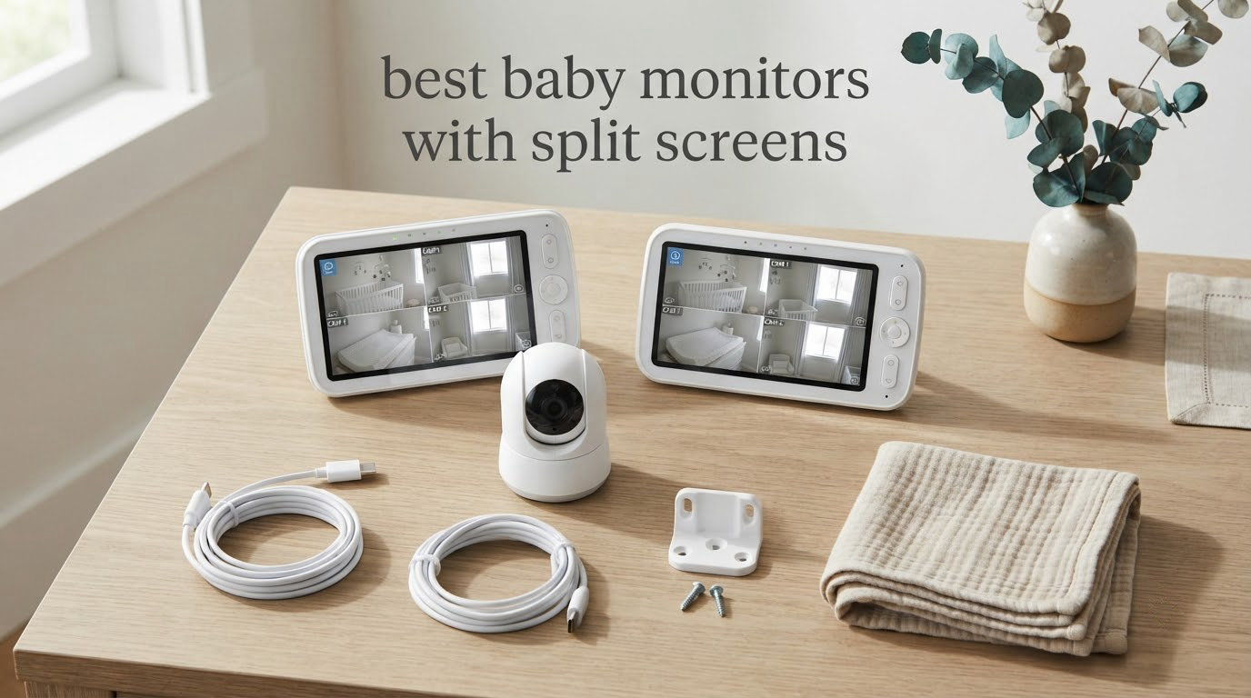 best baby monitors with split screens