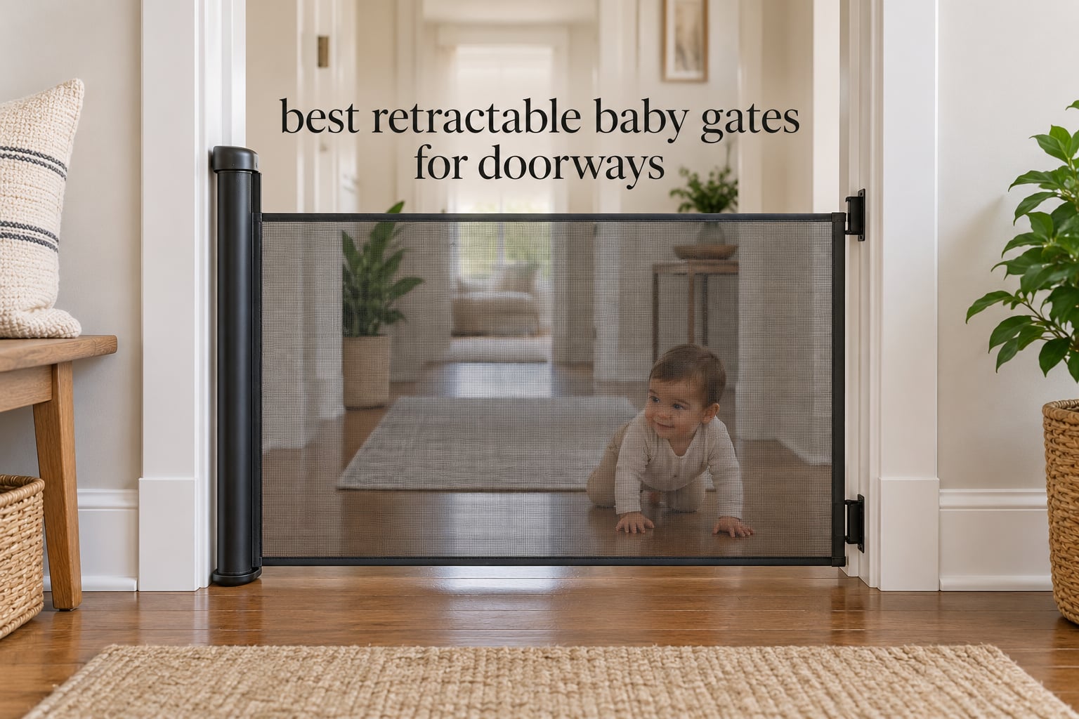 best retractable baby gates for doorways