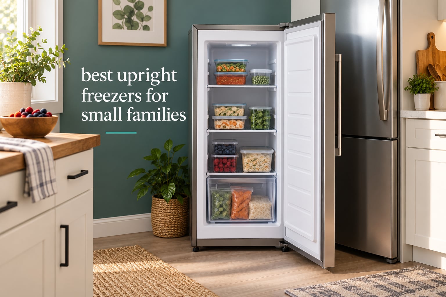 best upright freezers for small families