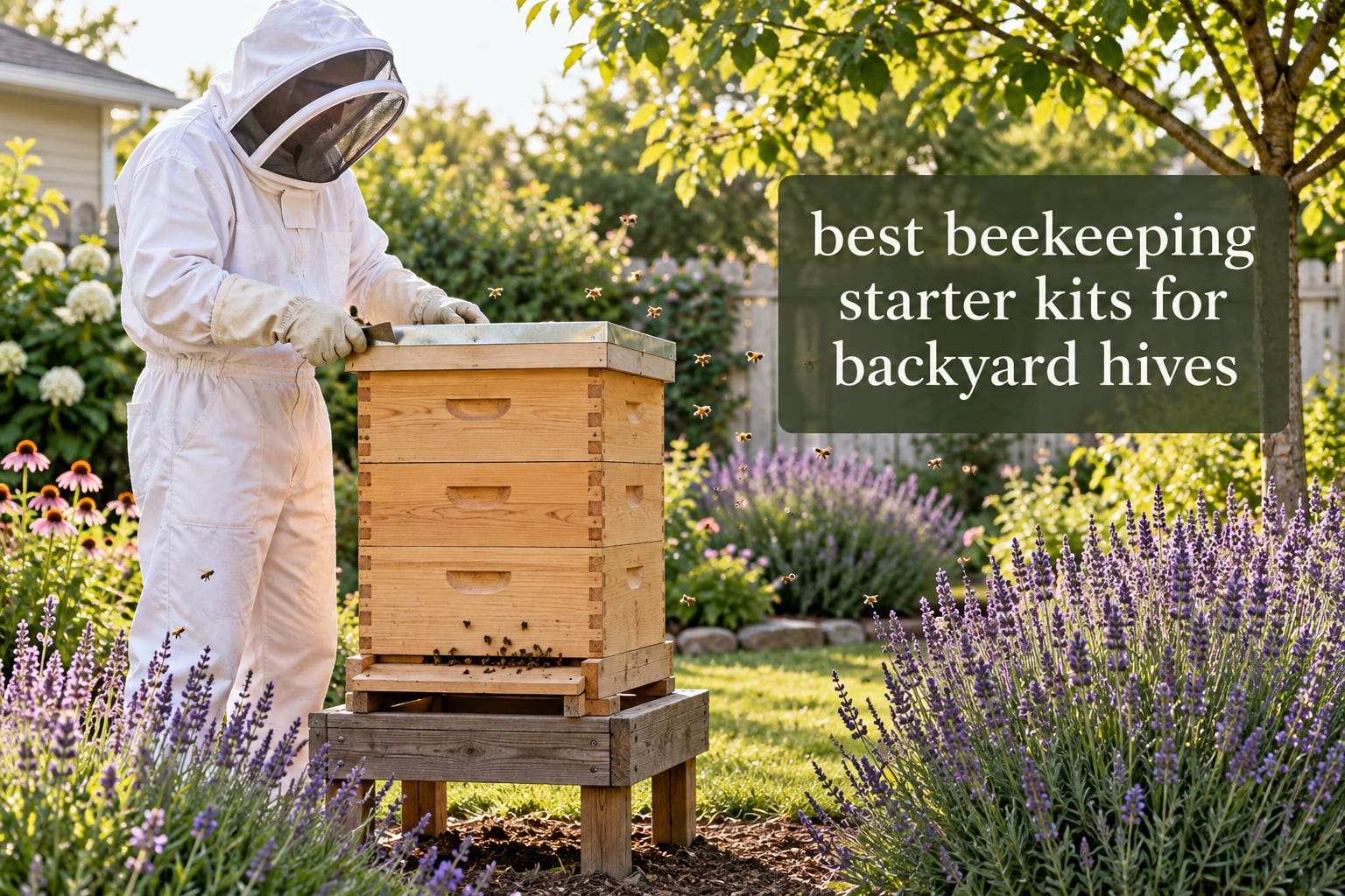 best beekeeping starter kits for backyard hives