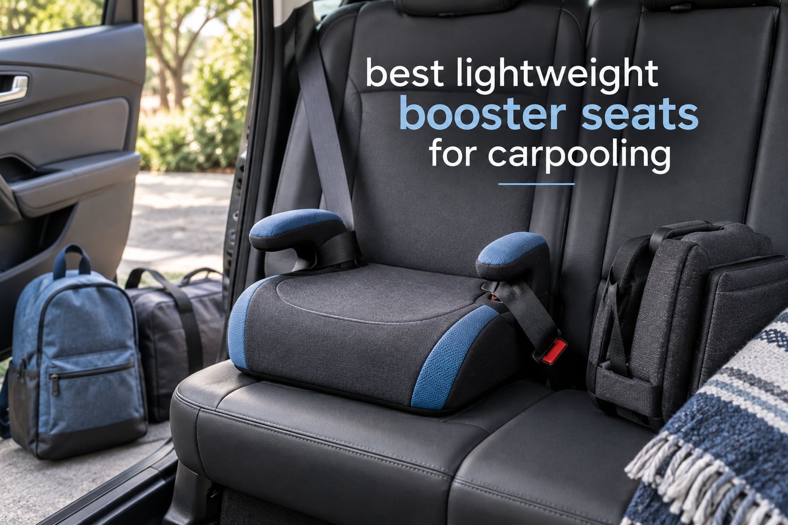 best lightweight booster seats for carpooling