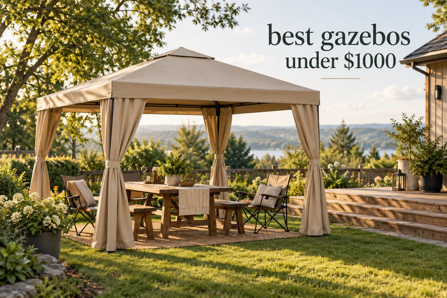 best gazebos under $1000