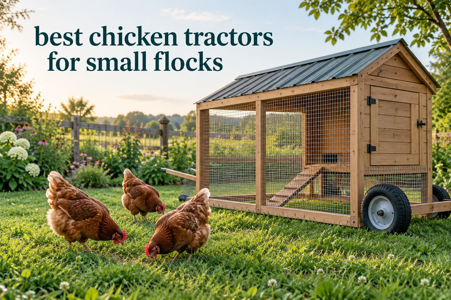 best chicken tractors for small flocks