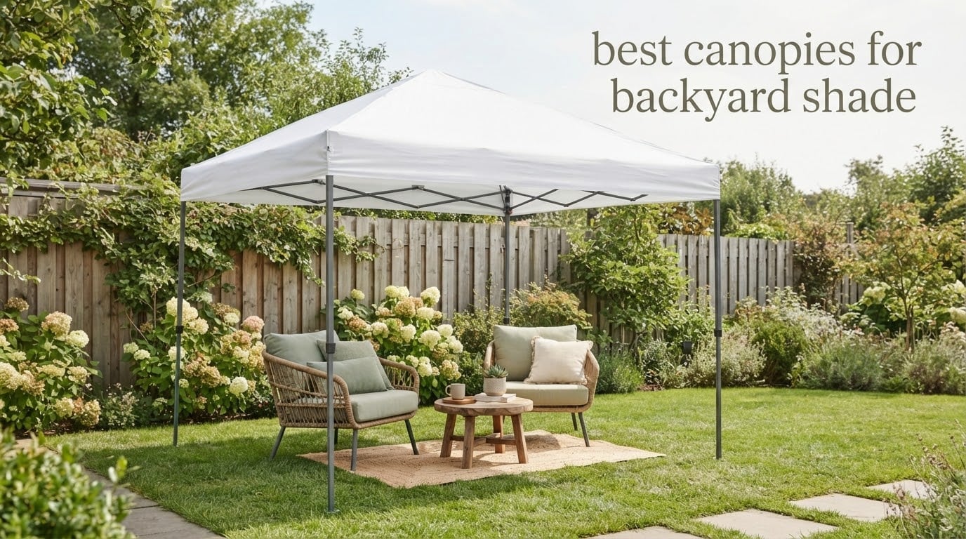 best canopies for backyard shade