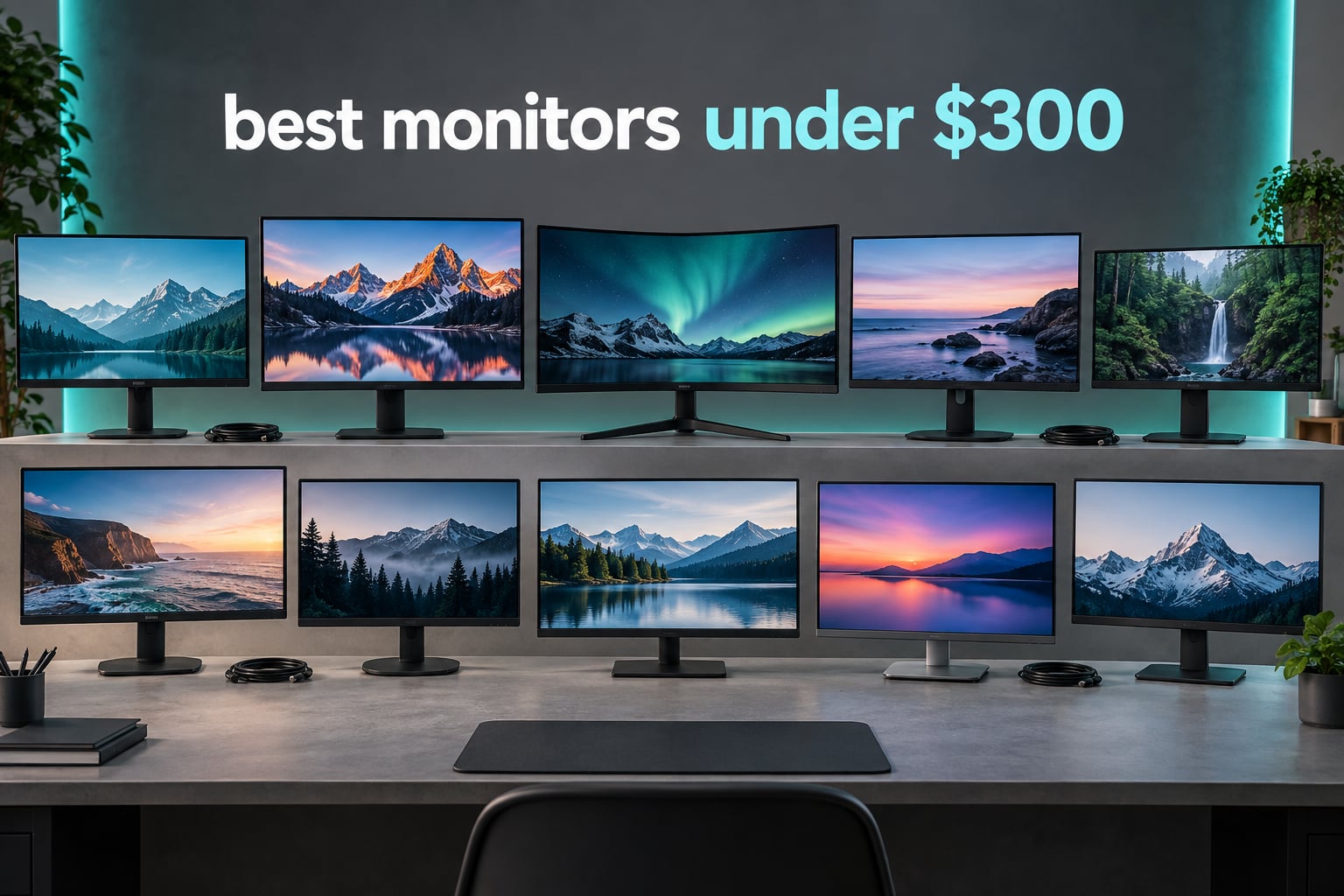 best monitors under $300