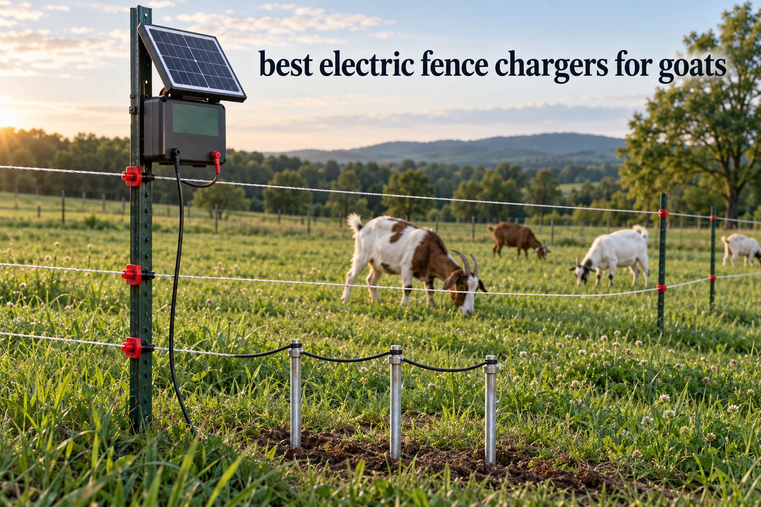 best electric fence chargers for goats