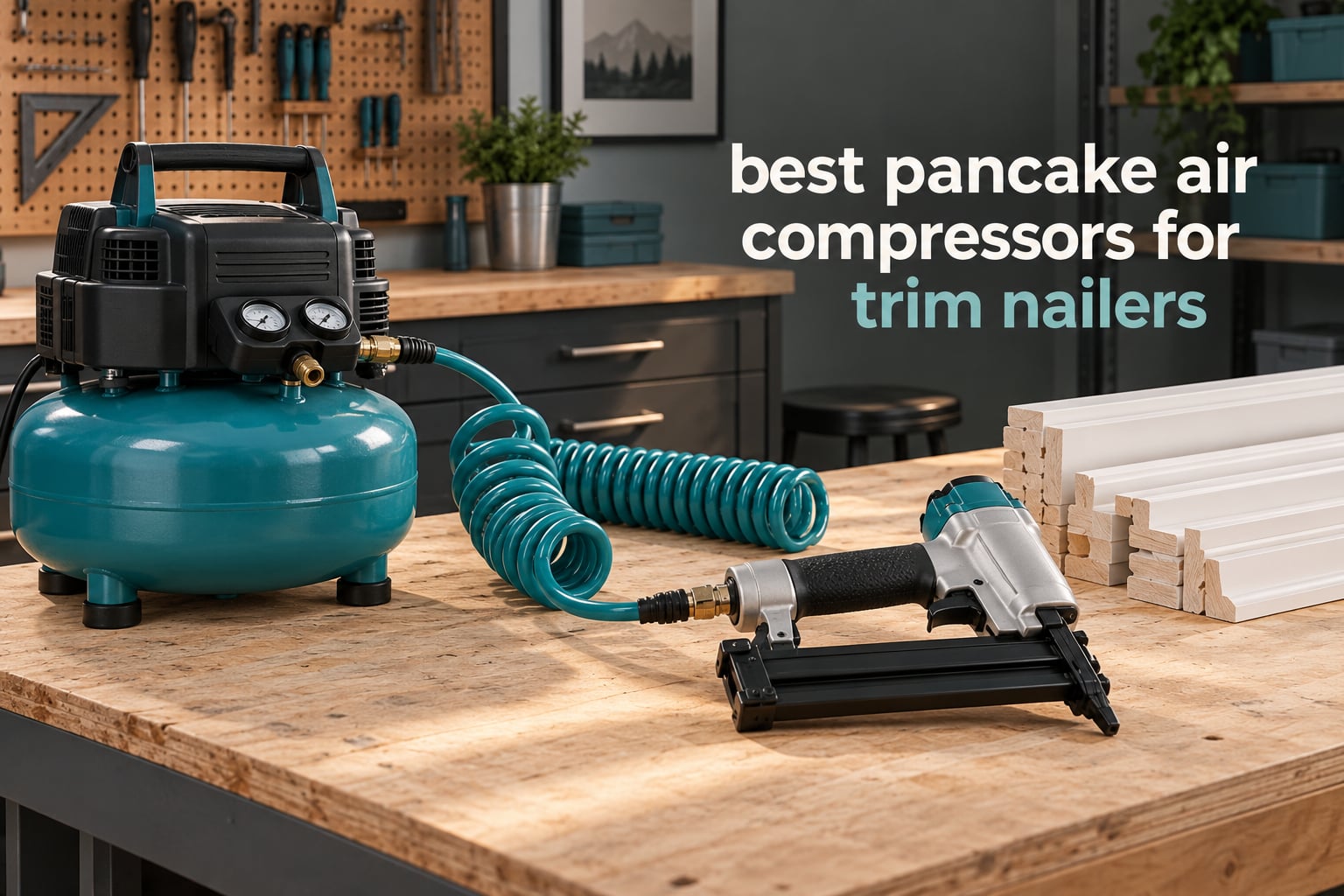 best pancake air compressors for trim nailers