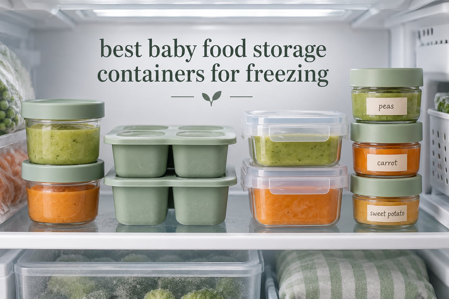 best baby food storage containers for freezing