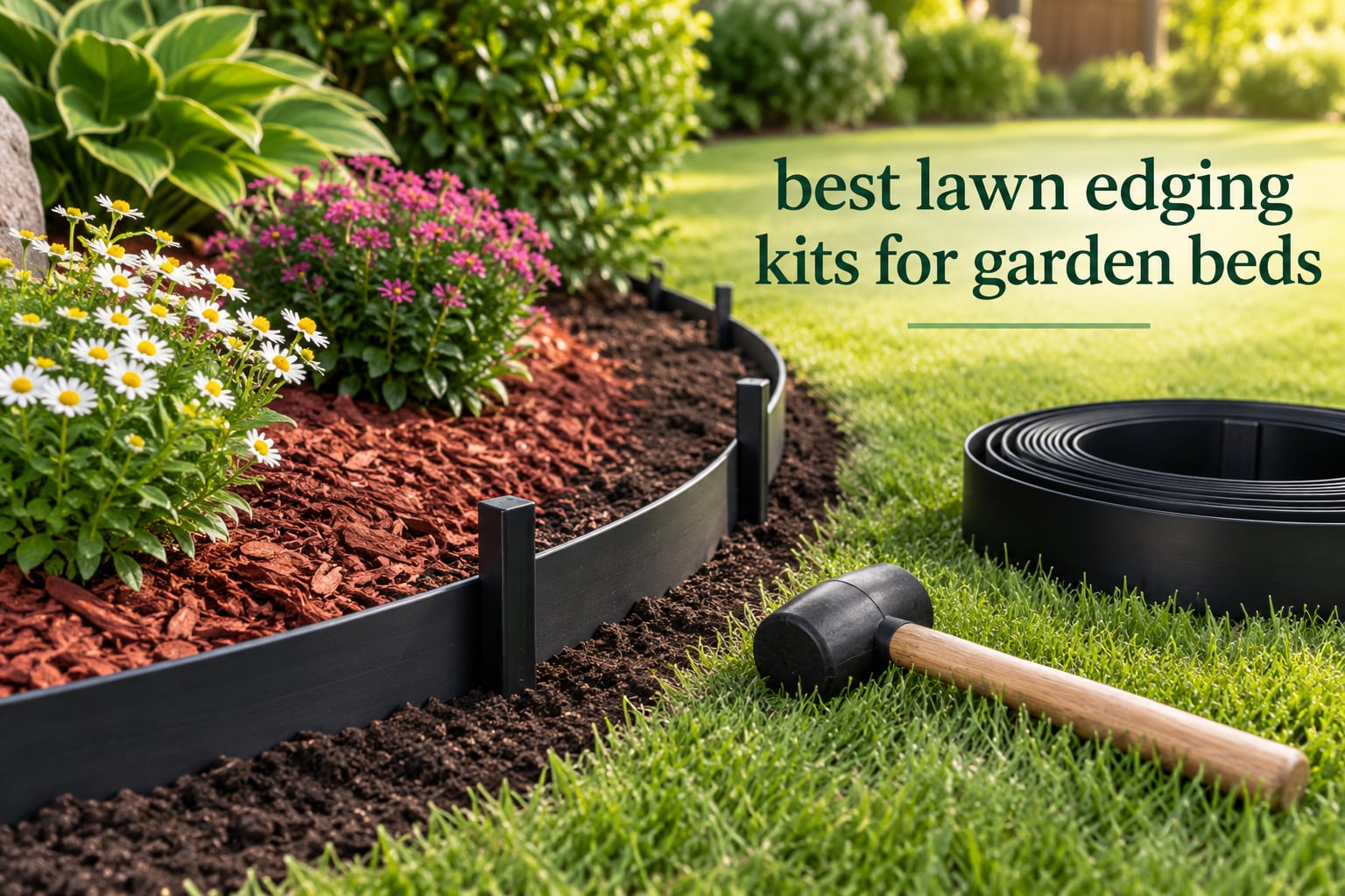 best lawn edging kits for garden beds