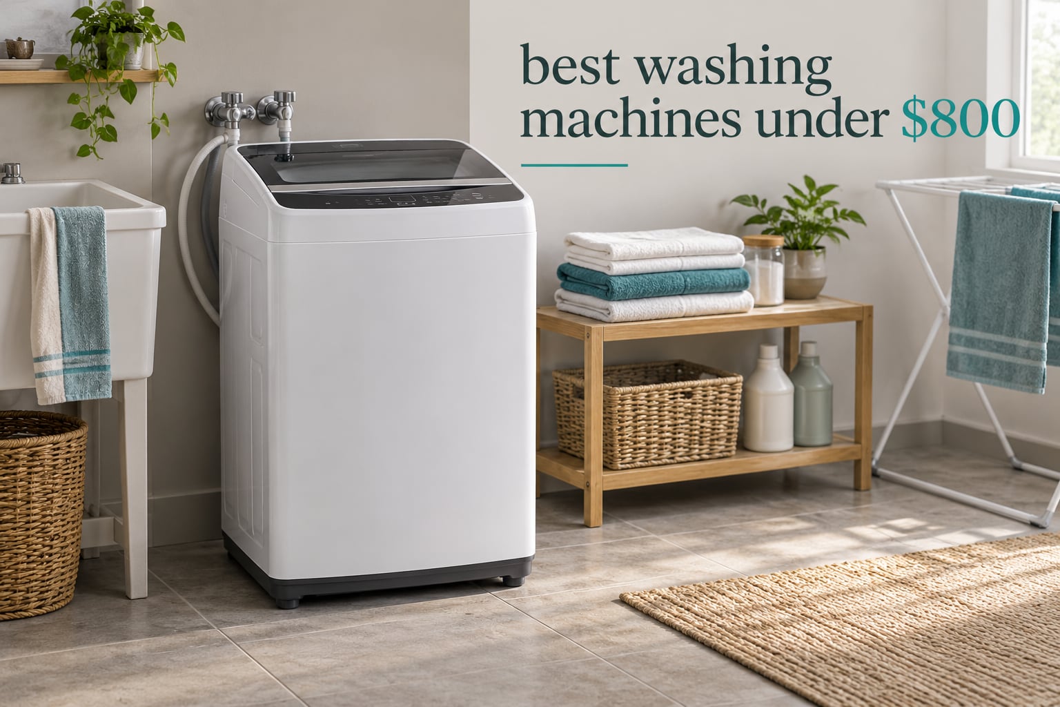 best washing machines under $800